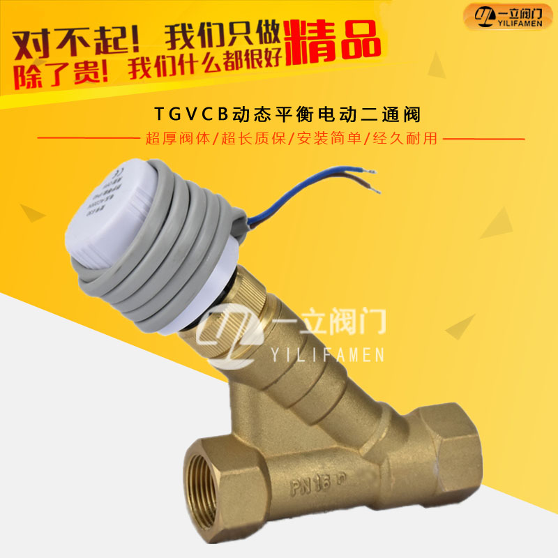TGVCB動態平衡電動二通閥